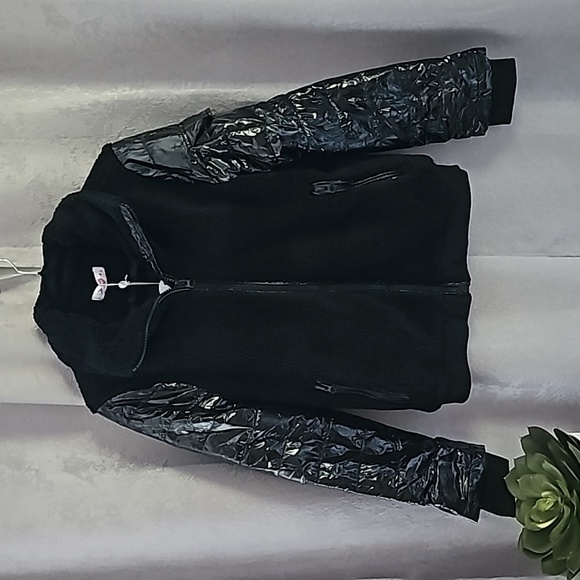 Buddy Love Brody Sherpa Bomber Jacket, Size Small, NWT - Picture 5 of 9